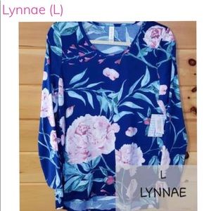 NWT LuLaRoe floral Lynnae Size L